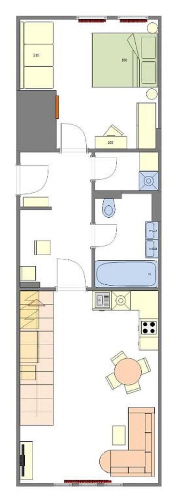 Quite Loft With Balcony And 3 Air Conditioners Prague Luaran gambar